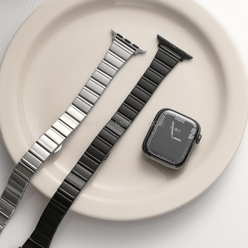 Korean Slim Silver Metal Strap For Samsung Galaxy Fit 3 Women Butterfly Button Bracelet For Samsung Galaxy Fit 3 SM-R390 Correa