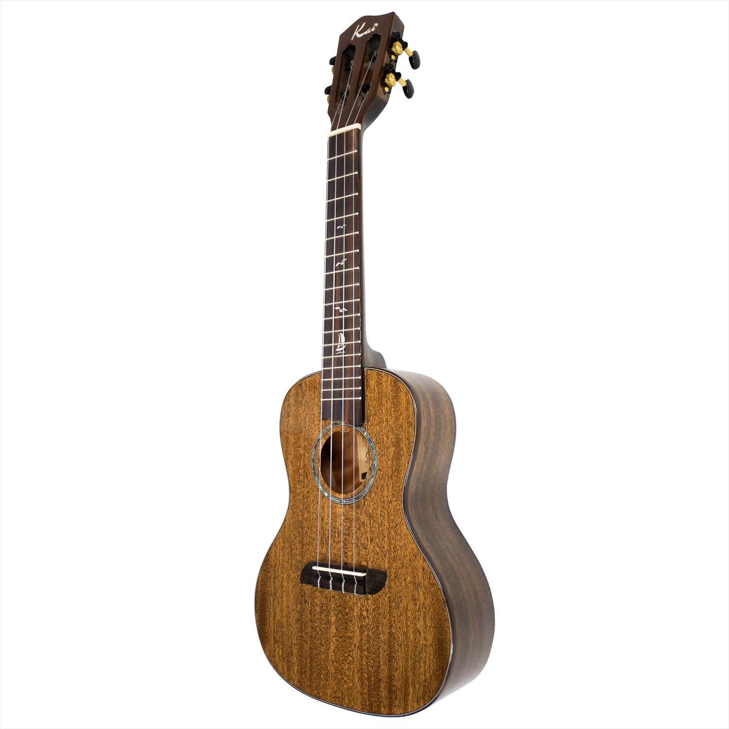 

Kai Ukulele Внутренний осмотр Концертный размер укулеле Темно-коричневый [Kai UKULELE] KC-100G-BK (с корпусом)