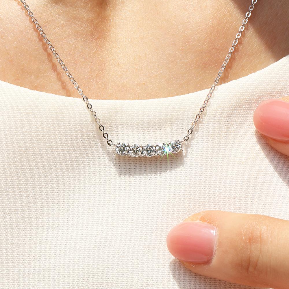 Loveenb [14K Gold] Glam Lab Diamond Necklace