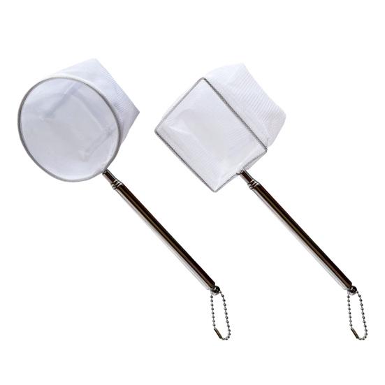 Fish Net Aquarium Cleaning Tool with Long Handle Fine Mesh Easy To Use Small Fish Shrimp Net Fish Tank Catching Net