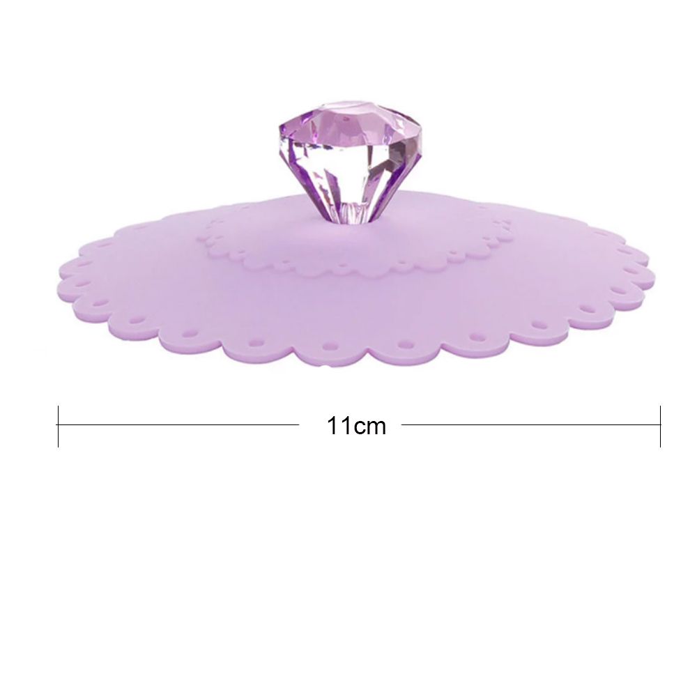 Glass Cup Accessories Leak Proof Anti-Dust Cup Seal Cup Lid Silicone Lids Cup Covers For Drinks