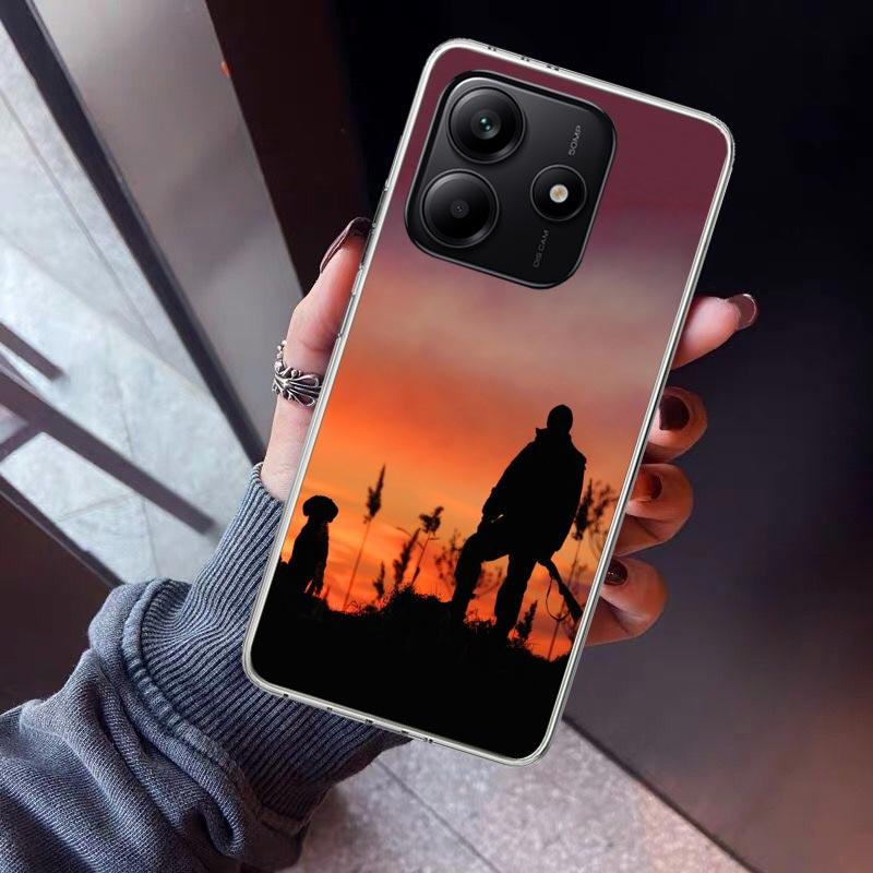 

Hunter Dog Hunting Phone Case For Xiaomi Redmi Note 10 11 12 13 14 15 Pro Plus 11S 12S 14S 11T 11E 10S Soft TPU Back Cover Redmi Redmi Note 12 Pro 4G