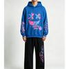 Felice Giorno Stampa Graffiti Bambini Felpe Pantaloni Set 2 Pezzi Moda Casual Street Felpe con Cappuccio Abbigliamento Vintage Ragazzo Ragazza