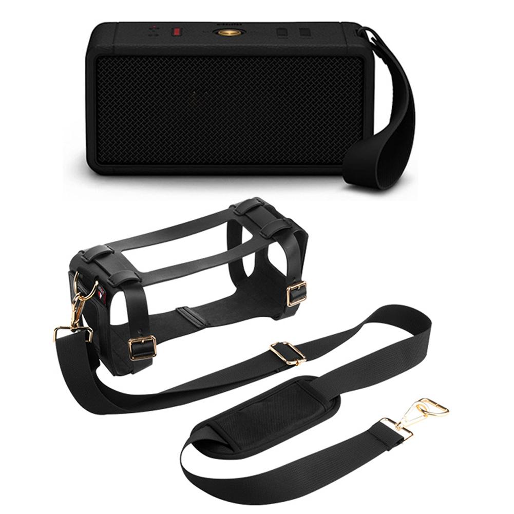

PU Travel Carrying Strap Case with Adjustable Shoulder Strap Travel Protective Speaker Case Cover for Marshall Middleton Speaker spain