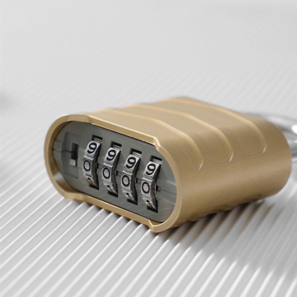 Waterproof Aluminum Code Padlock Anti-Rust Weatherproof Padlock Anti-Theft Heavy Duty Warehouse