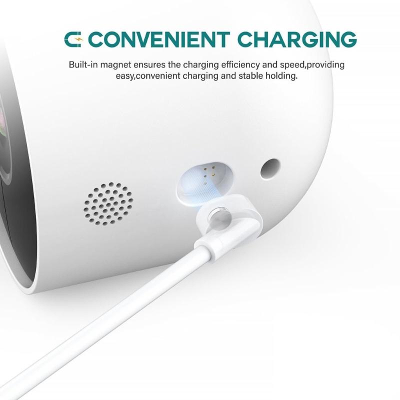 Secure Installation Power Cable for NEST Cams with Weatherproof Design Ideal for Various Conditions 5.2m/7.6m/10m