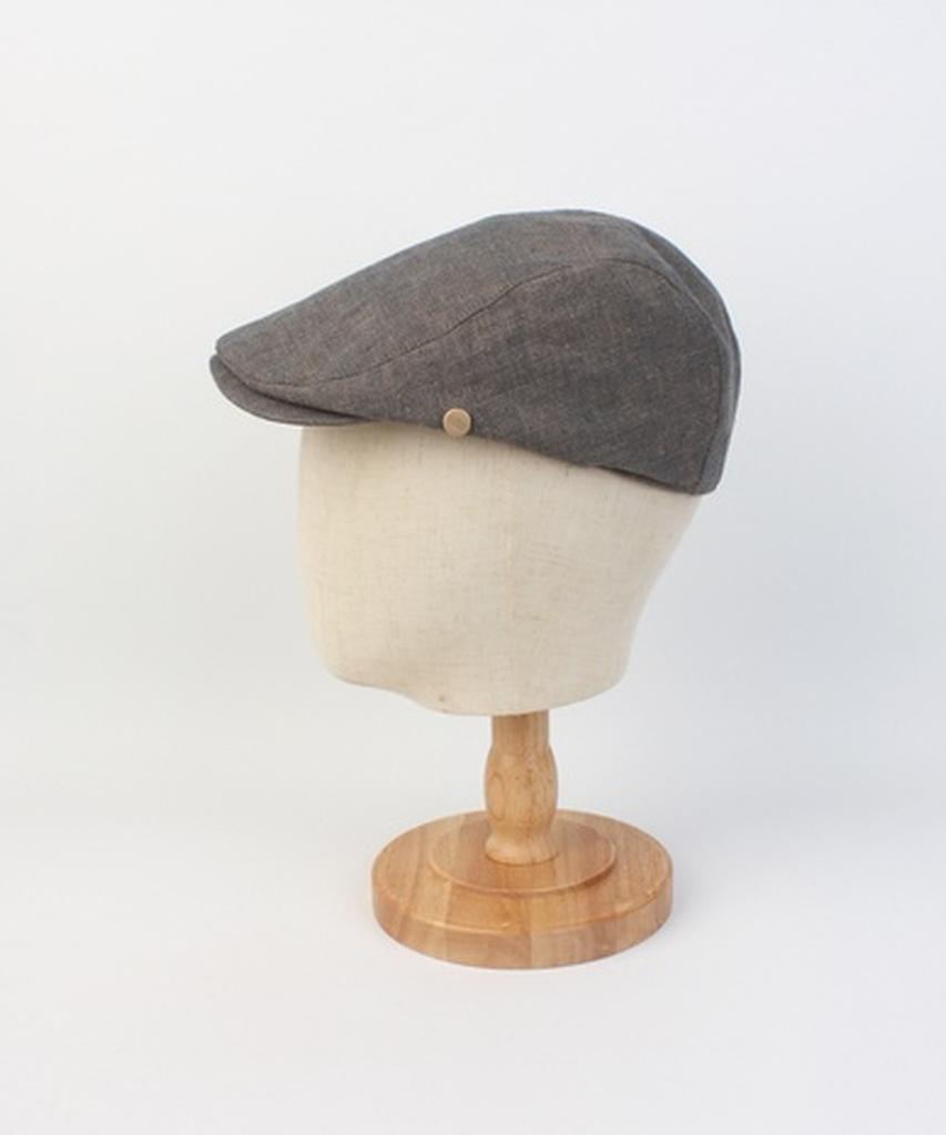 Yunibeosyeolkemiseuteuli Linen Gd Logo Gray Hunting Cap