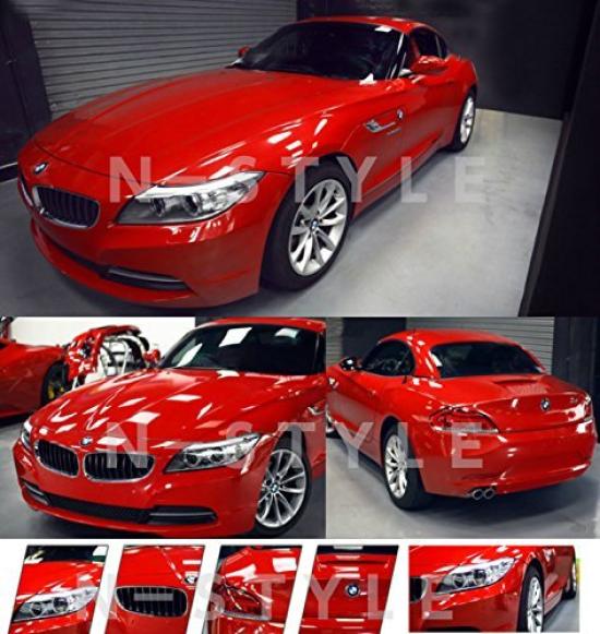 

Glossy red car wrapping 152cm x red sheet, 30cm,