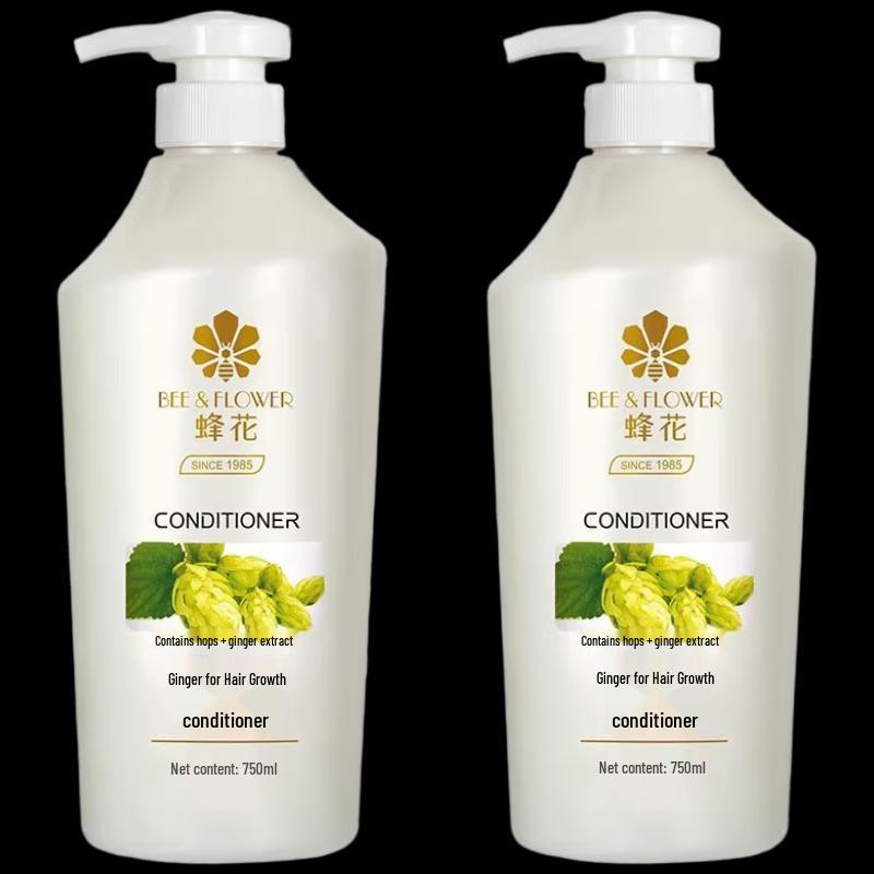 Bee & Flower Silicone-Free Ginger Hair Conditioner 2-Pack