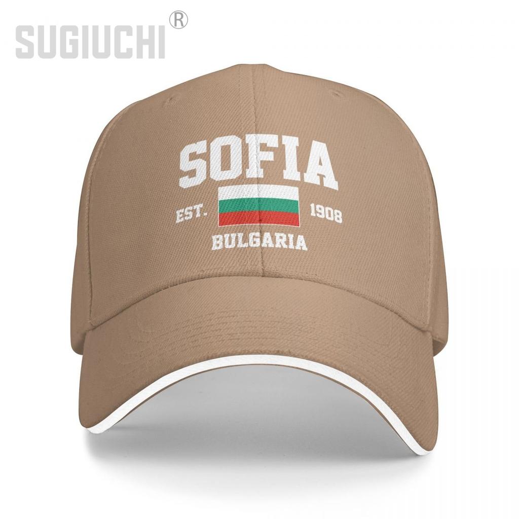 Baseballkappe Bulgarien EST.1908 Sofia Hauptstadt Unisex WoUnisex Unisex Hip Hop Sandwich Caps Snapback Golfhut Angeln