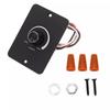 LED Präziser Dimmerschalter DC 12V 5A PWM Für Wohnmobil Wohnmobil Einstellbarer Helligkeitsregler Schalter Lampe O7I9
