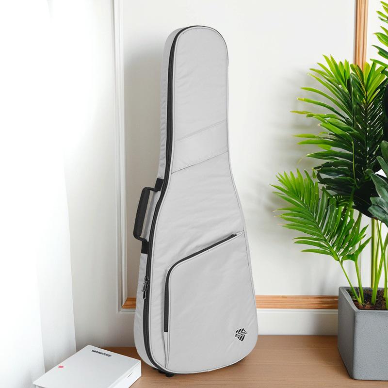 Langting 30mm Padded Electric Guitar Backpack with Plush Lining, Dual Shoulder Straps, and Gig Bag.