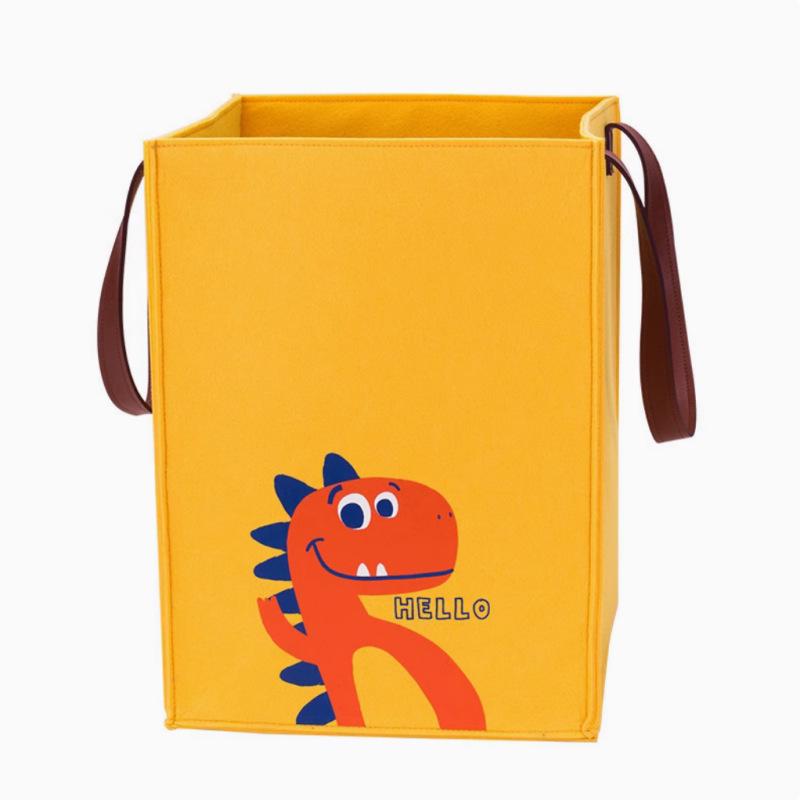 Foldable Dinosaur Laundry Basket for Bathroom Storage