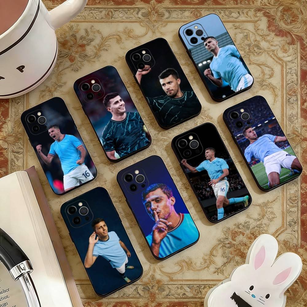 R-Rodrigo Phone Case For iPhone 17, 16,15,14,13,12,11 Plus,Pro Max, Others Soft Black Cover