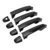 4PCS Outer Door Handle 69250 06020 C0 Front Rear Weatherproof Exterior Door Handle Black for Camry 2
