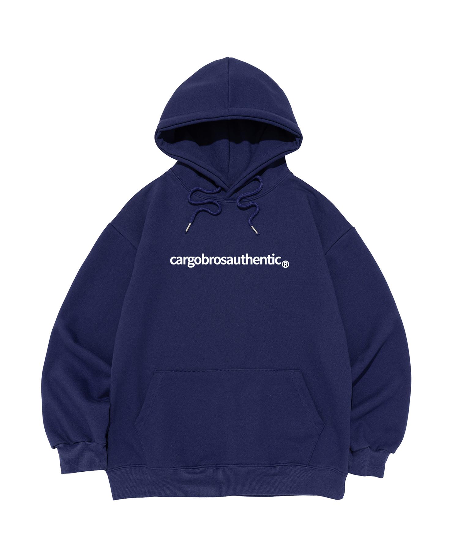 Cargo Bros For Woman Vintage Authentic Logo Hoodie (Blue) Xl
