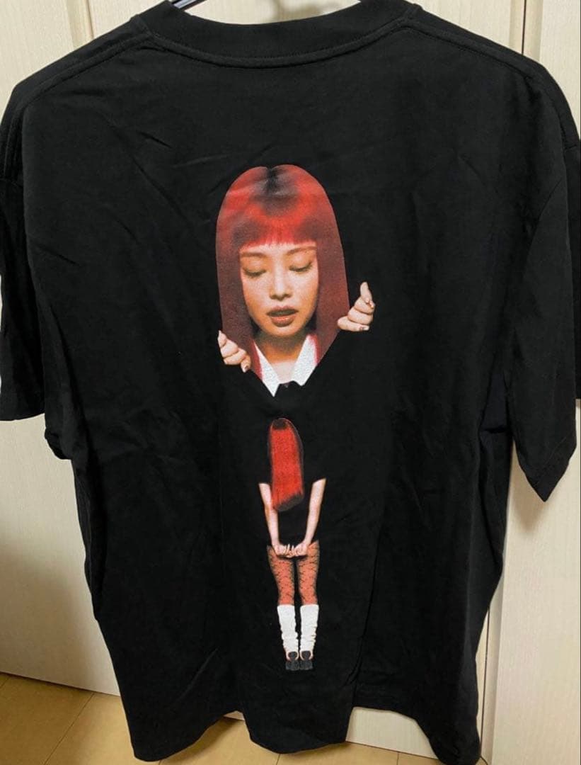 

[USED] BLACKPINK JENNIE Ruby Black T-shirt Jennie