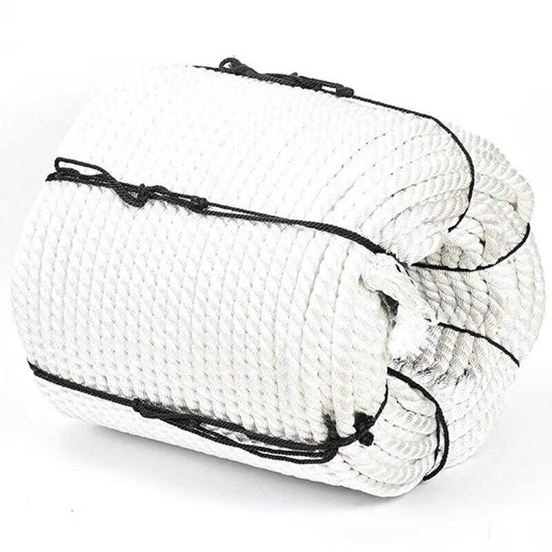 Lion Minister Heavy-Duty White Three-Strand Polypropylene Nylon Rope