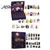Halloween-Mitgebsel für Kinder Adventskalender 2026, 24 Tage Countdown mit sicheren Spielzeugen Kinder Sammler Mini-Figuren, Gruselige Puppenfiguren Kinder,