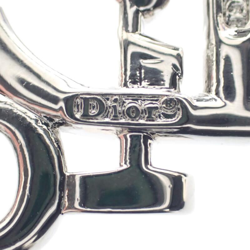 Dior Brooch Silver metal/Rhinestone Women