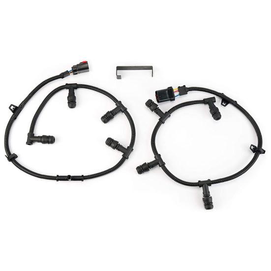 

1 пара пластиковых жгутов проводов для автомобилей, безопасные и надежные, дизельный двигатель объемом 6 л