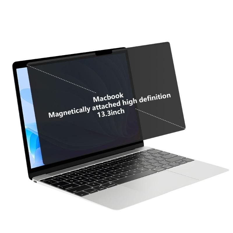 Detachable Screen Cover Magnetic Fit Scratch Resistant For Laptops