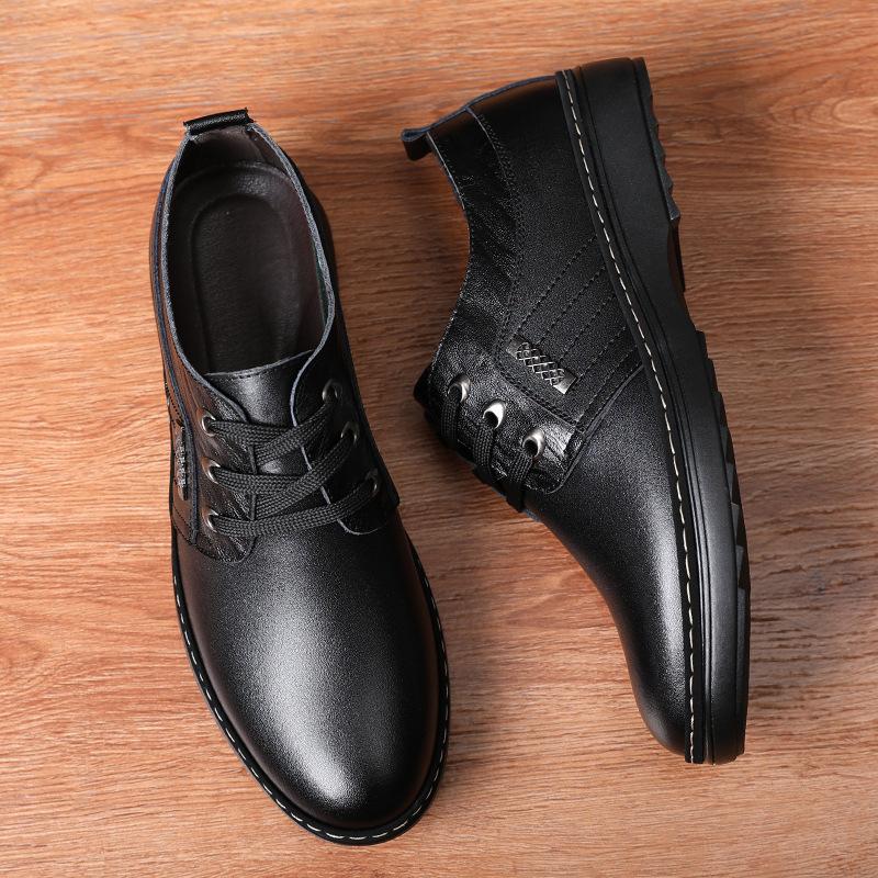 Classic Business Men's Dress Shoes Fashion Elegant Formal Wedding Shoes Men Slip On Office Oxford Shoes For Men 2019