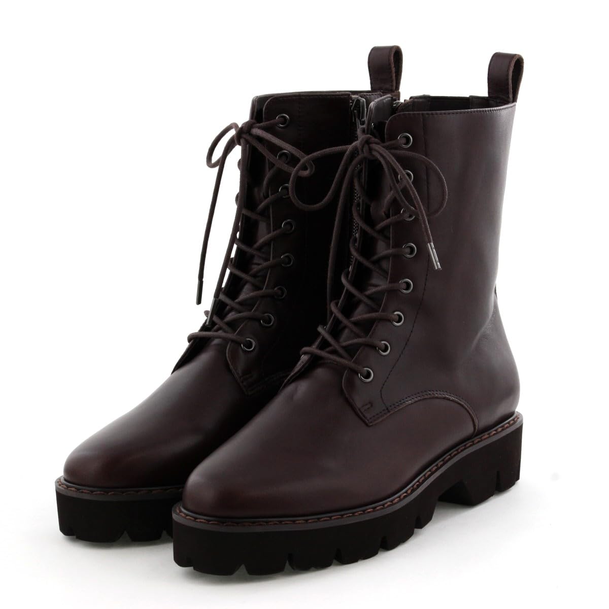 

up track sole Brown 215 HIMIKO/Himiko/Lace boots/631407D