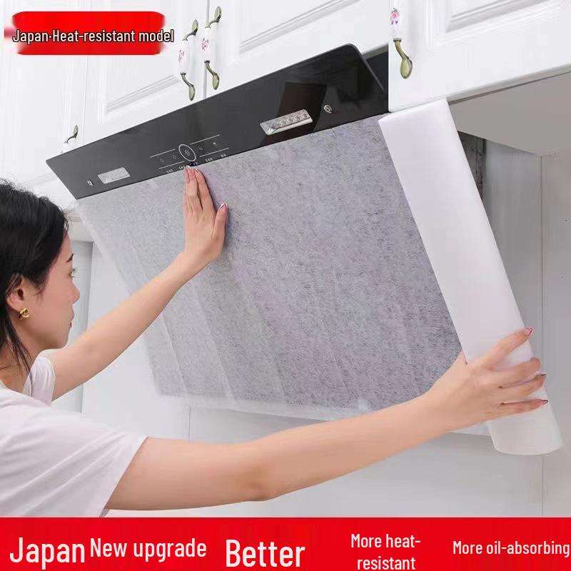 High-Temperature Resistant Universal Kitchen Range Hood Oil-Absorbing Filter Paper
