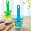 Oil Brush Dispenser 2-in-1 High-Temperature Resistant Oil Pot with Brush Cooking Oil Applicator for Frying Baking BBQ And Air Fryer