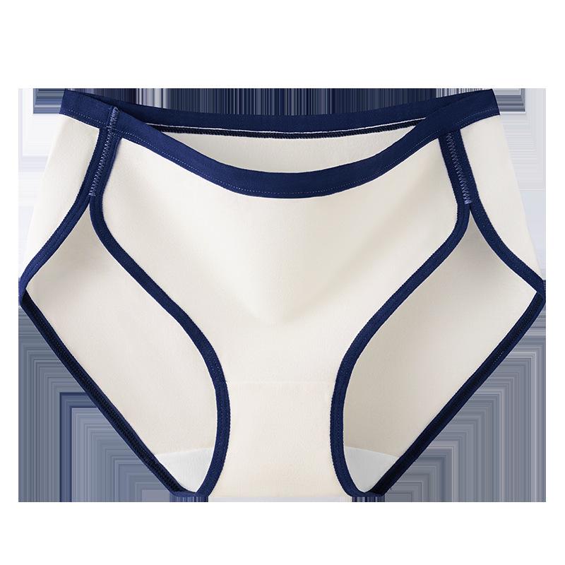 

Women s Retro Antibacterial Triangle Panties with Xinjiang Cotton and Bear Print Medium