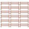 30 Pcs Plastic Fence Miniature Fencing Accessory Toy Panel Farm Yard Decor Garden Building Supplies Home Fence Toy Handmade