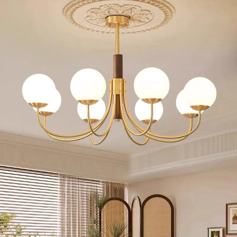 

Modern living room, restaurant, American style chandelier, simple and fashionable home designer, French style chandelier