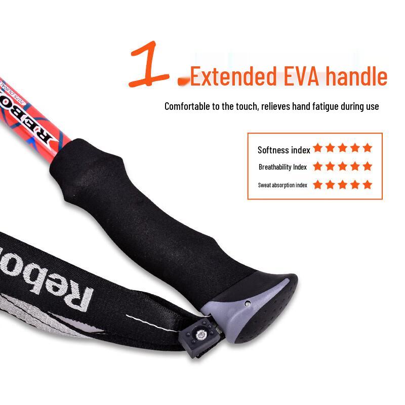 Robinson Ultralight 5-Section Folding Trekking Pole