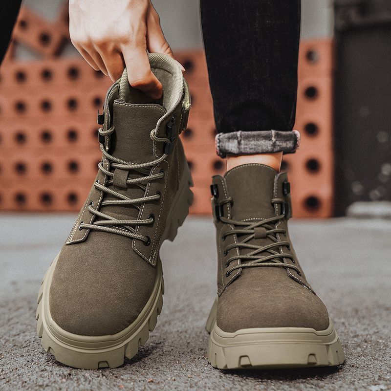 Men Boots New Winter Slippers Warm Men Shoes Waterproof Non-Slip Plush Sneakers Male Tenis Shoes Boots Men Sneakers Winter