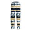 Men's Christmas Print Cozy Pajama Pants Holiday Sleepwear Bottoms for Winter
