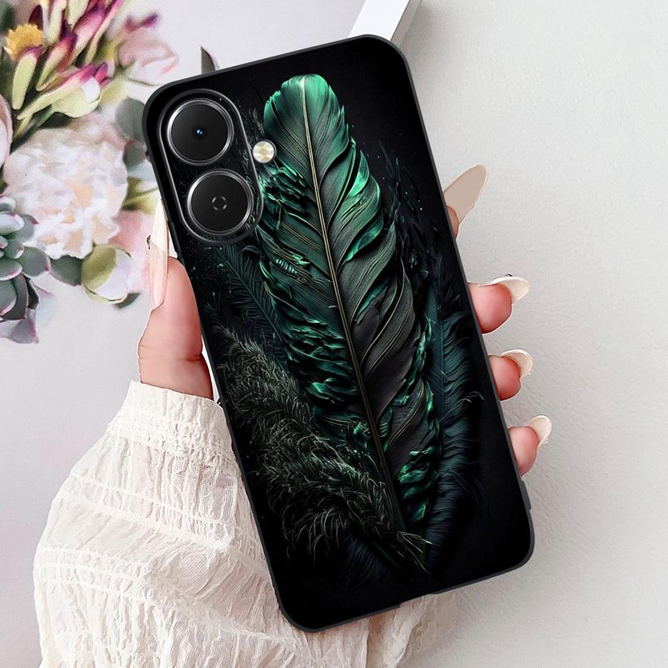 For Tecno Spark GO 2 Case LJ7 Popular Painted Cover 6.67'' Soft Silicone Phone Case For Tecno Spark Go2 SparkGo2 Back Cover Bags
