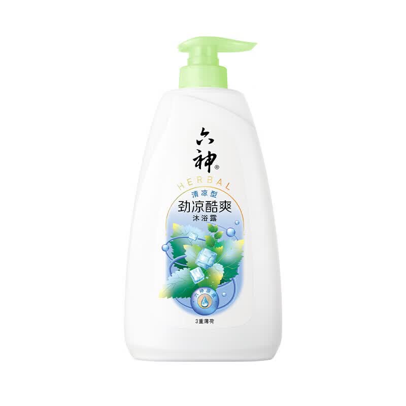 Liushén Triple Mint Cool Shower Gel