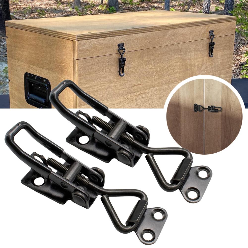 Metall-Kippklemmen mit Hebelverschluss, 2 Stück, Möbelbeschläge