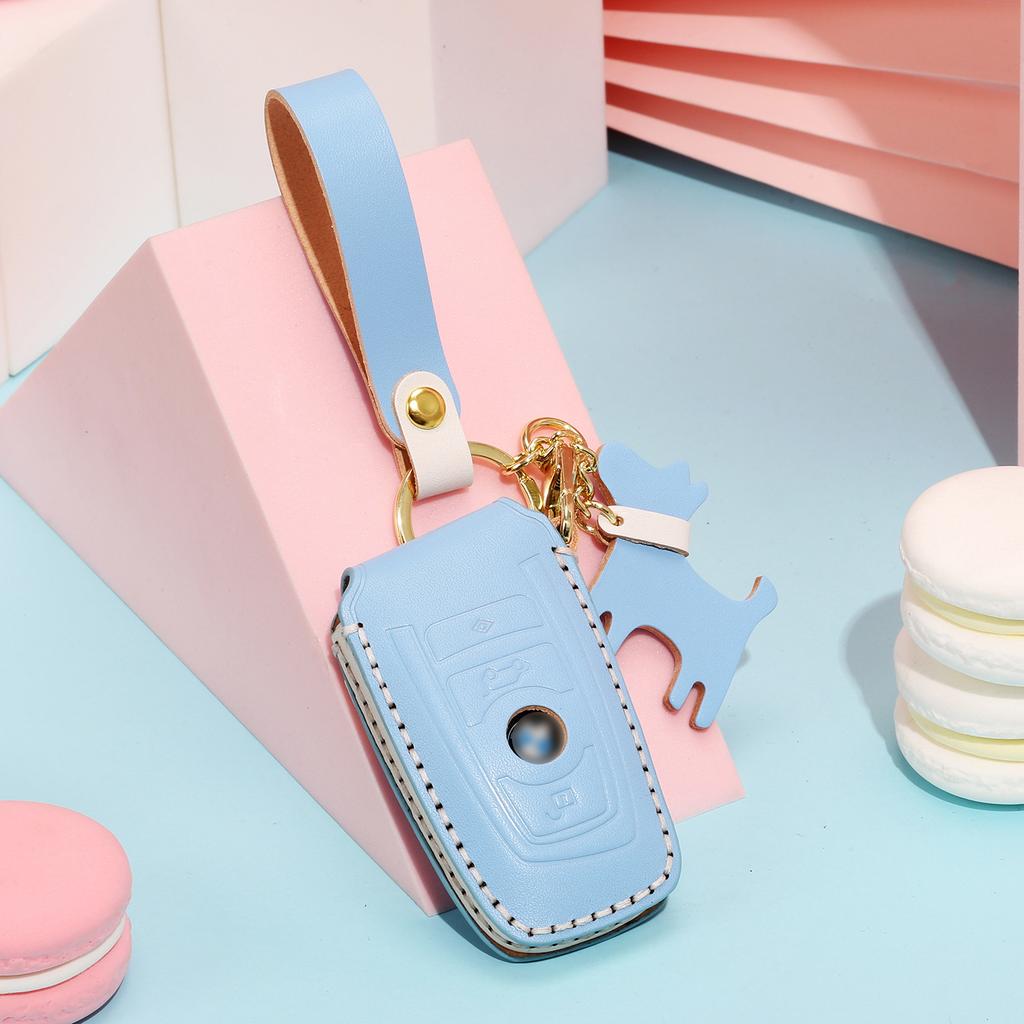 Passend für BMW Schlüsselhülle Schlüsselanhänger Neue 1er Reihe 3er Reihe 5er Reihe 7er Reihe X3X1X5 Autoschlüsselhülle