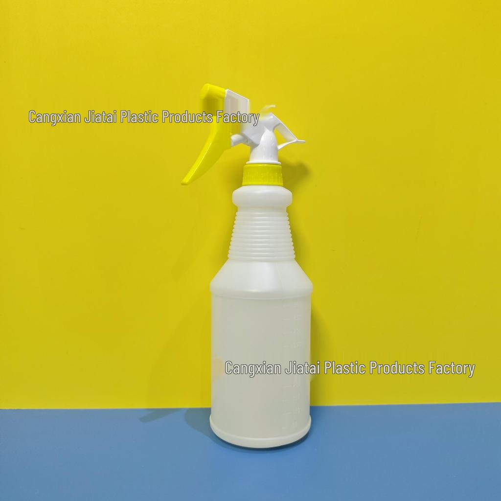 Acid and Alkali Resistant Spray Bottles: 500ml, 700ml, 1L for Car Wash and Hotel Cleaning
