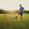 Soccer Rebound Net Angled with Metal Frame High Tension for Coaches