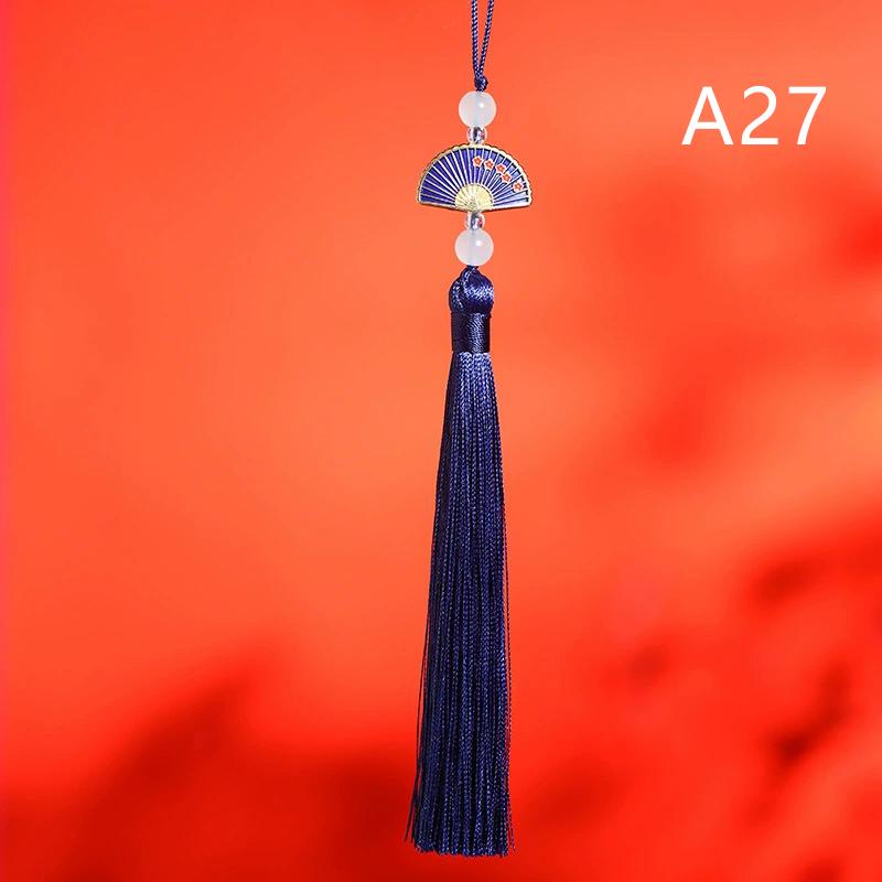 5Pcs Fan Tassels Bookmark Tassels Silky Handmade Soft Craft Tassels With Loops For Diy Crafts Jewelry Making Party Decor