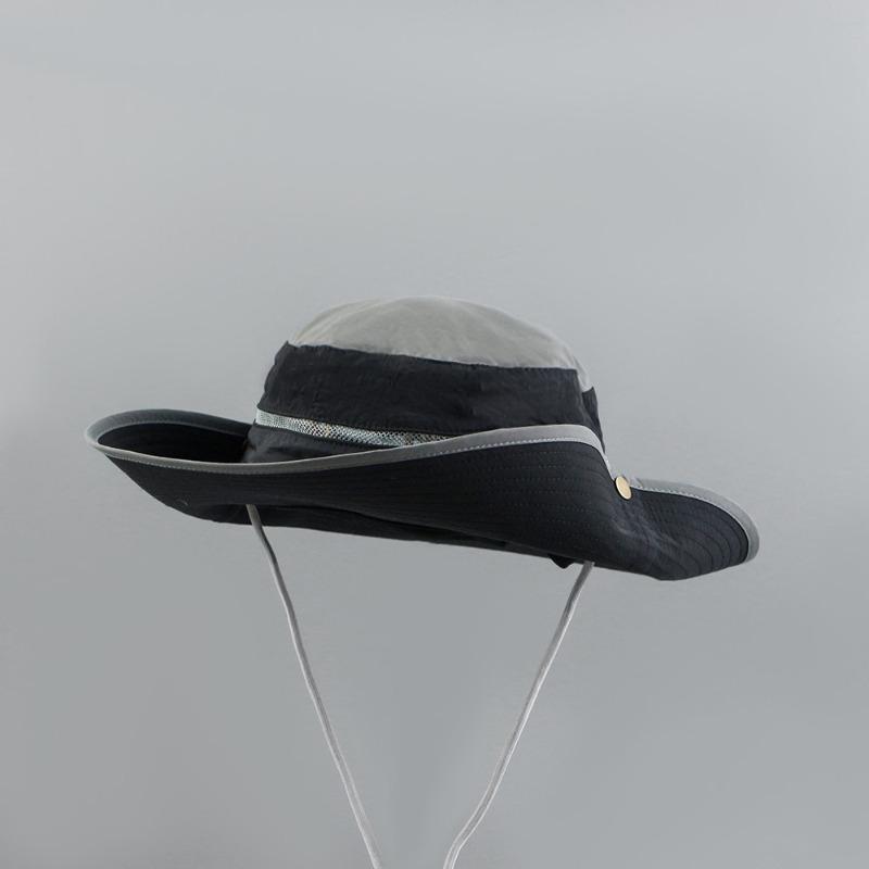 Mountaineering Bucket Hat Women's Summer UV Protection Sunshade Sun Protection Hat Outdoor Fishing Quick Drying Big Eaves Hiking Hat