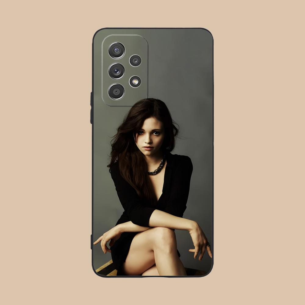 India Eisley Mobile Phone Case for Samsung Galaxy M55 54 42 35 34 33 32 23 22 15 14 13 12 F55 5G Colorful Cover Cover Cellphones