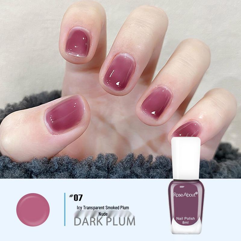 Aurora Nude Water-Based Peelable Nail Polish - Summer Long-Lasting, Eco-Friendly, Odorless, No-Bake, Free Shipping