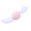 Cotton String Ball Teething Toy Built-in Sand Rattle Interactive Rope Toy Bite-Resistant Tooth Grinding Cat Play Toy for Pet