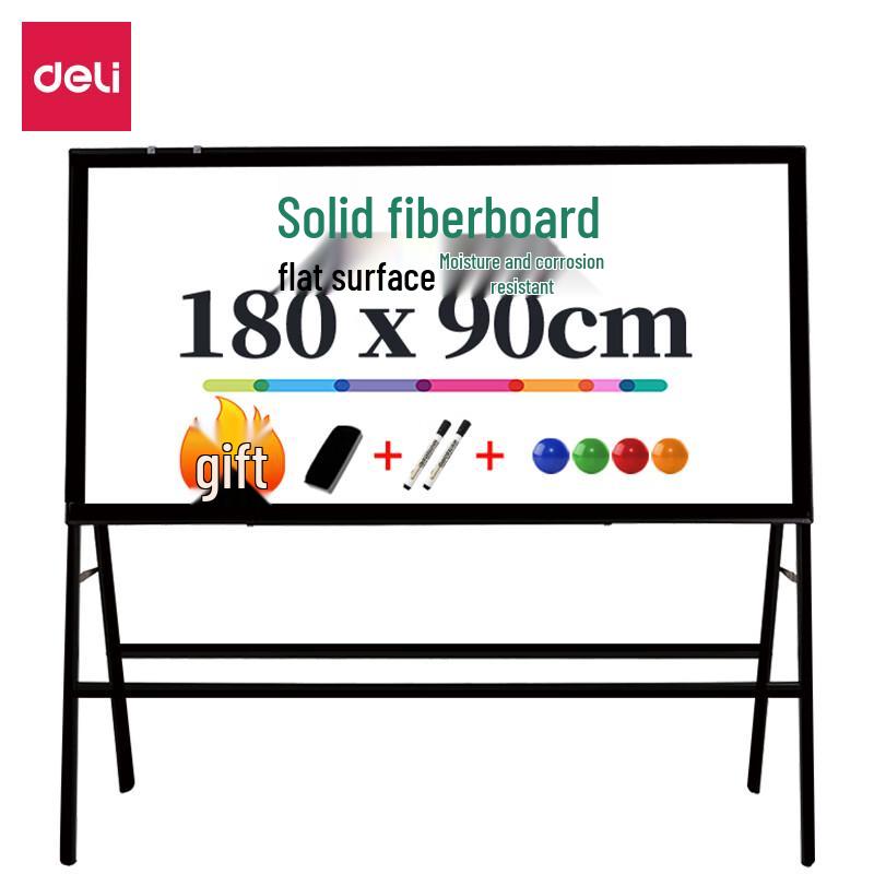 Deli A-Frame Magnetic Whiteboard 180x90cm