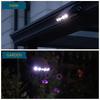 4 LED Powerful Solar Security Lights Outdoor Decor Sensor Motion 3 Modes Street Waterproof Lamp Wall Night Work Light for Garden
