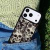 Cool Skull Gothic Phone Case Cover for IPhone 11 12 13 14 15 16e 17 Pro Max Coque for IPhone 17 Air